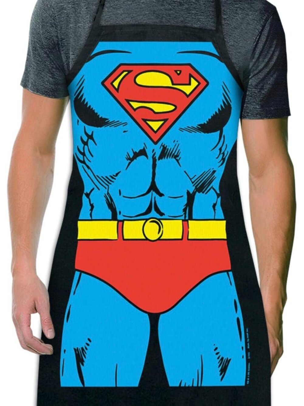 COPY - SUPERMAN Costume Adult Size Apron DC Comics Man of Steel Adjustable